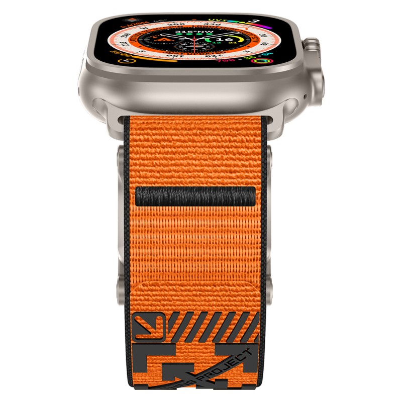 Apple Watch Ultra 49mm Zore KRD-154 Naylon Kumaş Hasır Örgülü Kordon - 25