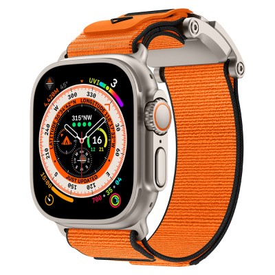 Apple Watch Ultra 49mm Zore KRD-154 Naylon Kumaş Hasır Örgülü Kordon - 8