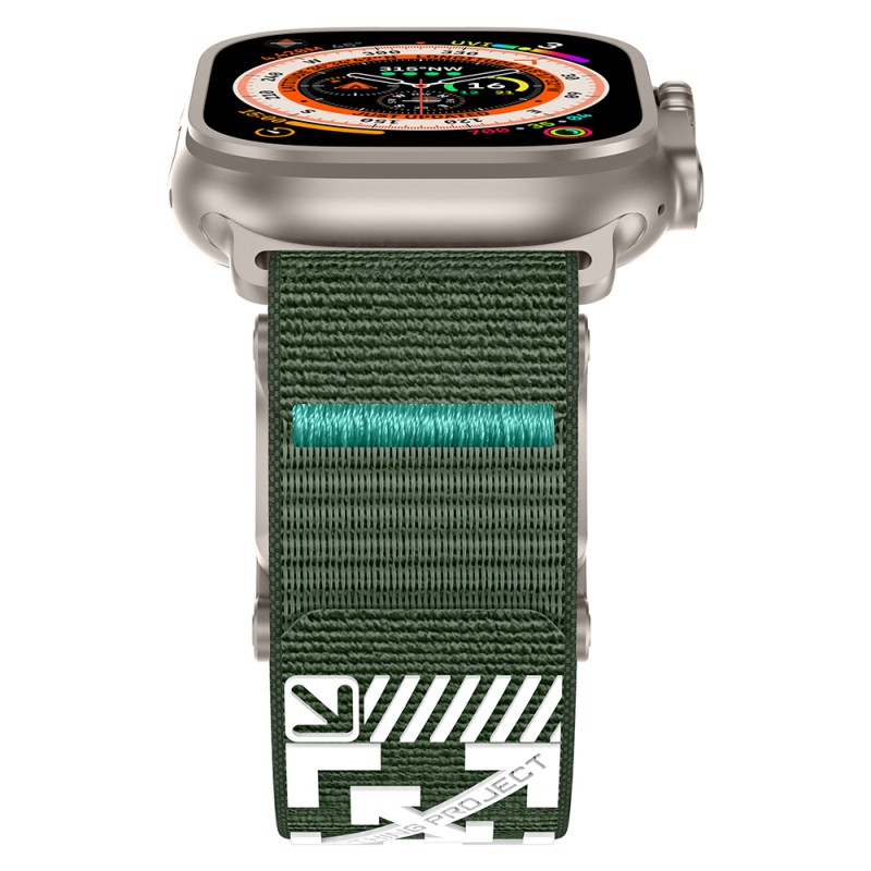 Apple Watch Ultra 49mm Zore KRD-154 Naylon Kumaş Hasır Örgülü Kordon - 26