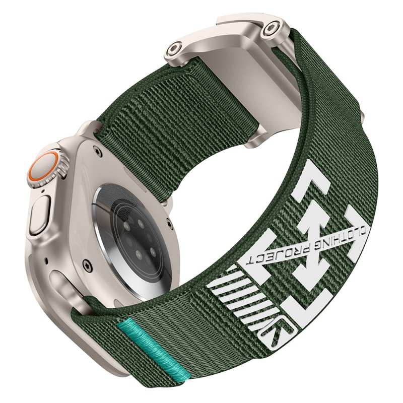 Apple Watch Ultra 49mm Zore KRD-154 Naylon Kumaş Hasır Örgülü Kordon - 34