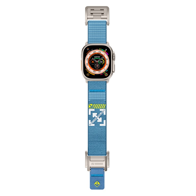 Apple Watch Ultra 49mm Zore KRD-154 Naylon Kumaş Hasır Örgülü Kordon - 67