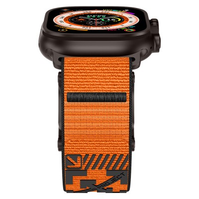 Apple Watch Ultra 49mm Zore KRD-154 Naylon Kumaş Hasır Örgülü Kordon - 31