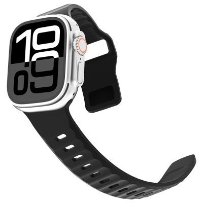 Apple Watch Ultra 49mm Zore KRD-160 Silikon Kordon Strap Kayış - 10
