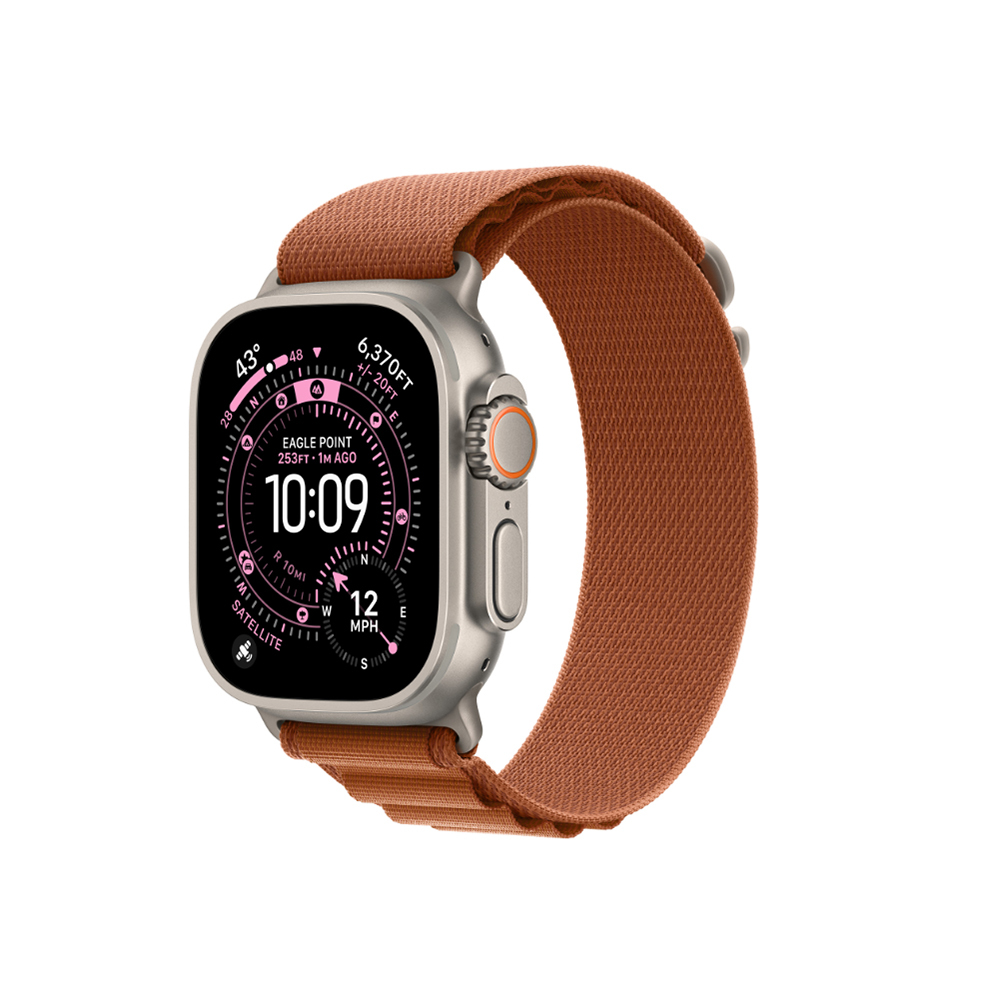 Apple Watch Ultra 49mm Zore KRD-74 Hasır Kordon - Kahverengi