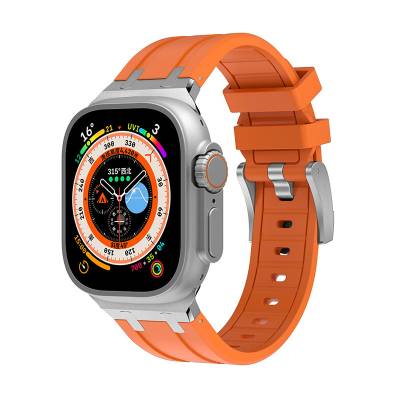 Apple Watch Ultra 49mm Zore KRD-89 Silikon Kordon - Zore