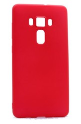 Asus Zenfone 3 Deluxe ZS570KL Case Zore Premier Silicon Cover Red