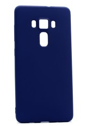 Asus Zenfone 3 Deluxe ZS570KL Case Zore Premier Silicon Cover Navy blue