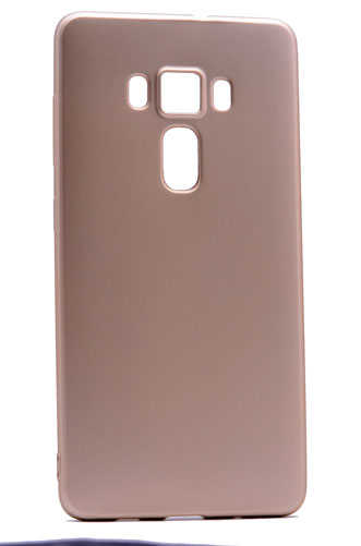 Asus Zenfone 3 Delüxe ZS570KL Kılıf Zore Premier Silikon Kapak - Gold