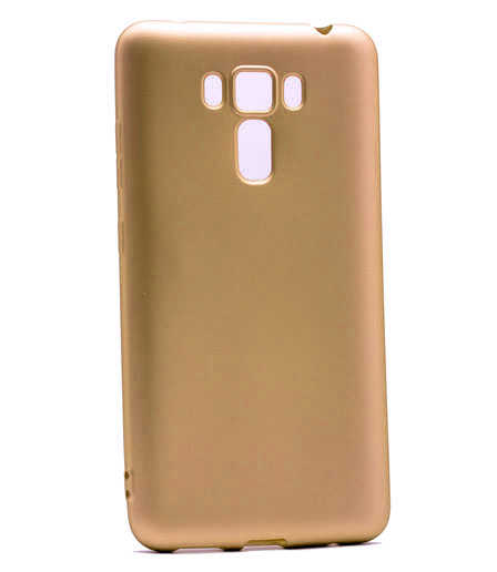 Asus Zenfone 3 Laser ZC551KL Kılıf Zore Premier Silikon Kapak - Gold