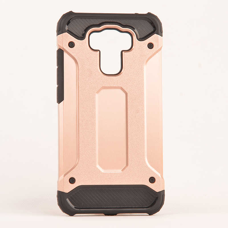 Asus Zenfone 3 Max ZC553KL Kılıf Zore Crash Silikon Kapak - Rose Gold