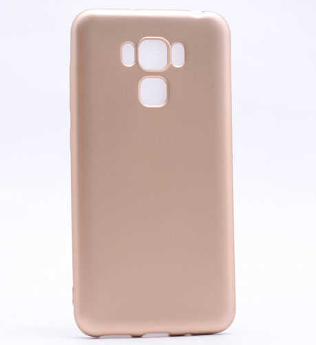 Asus Zenfone 3 Max ZC553KL Kılıf Zore Premier Silikon Kapak - Gold