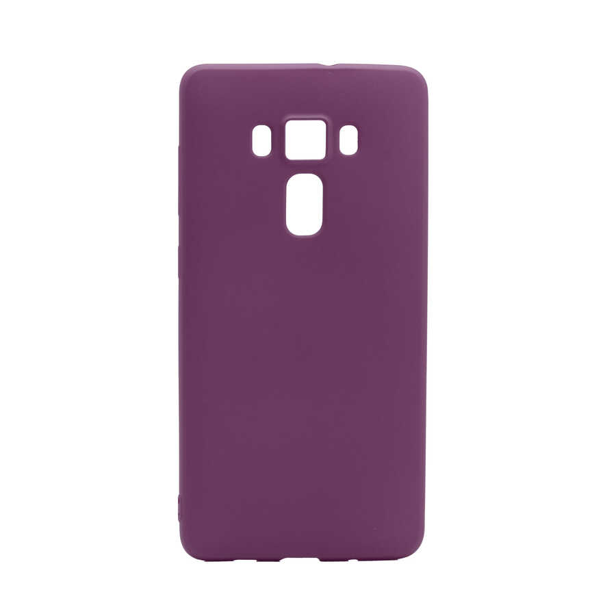 Asus Zenfone 3 ZE552KL Kılıf Zore Premier Silikon Kapak - Mürdüm
