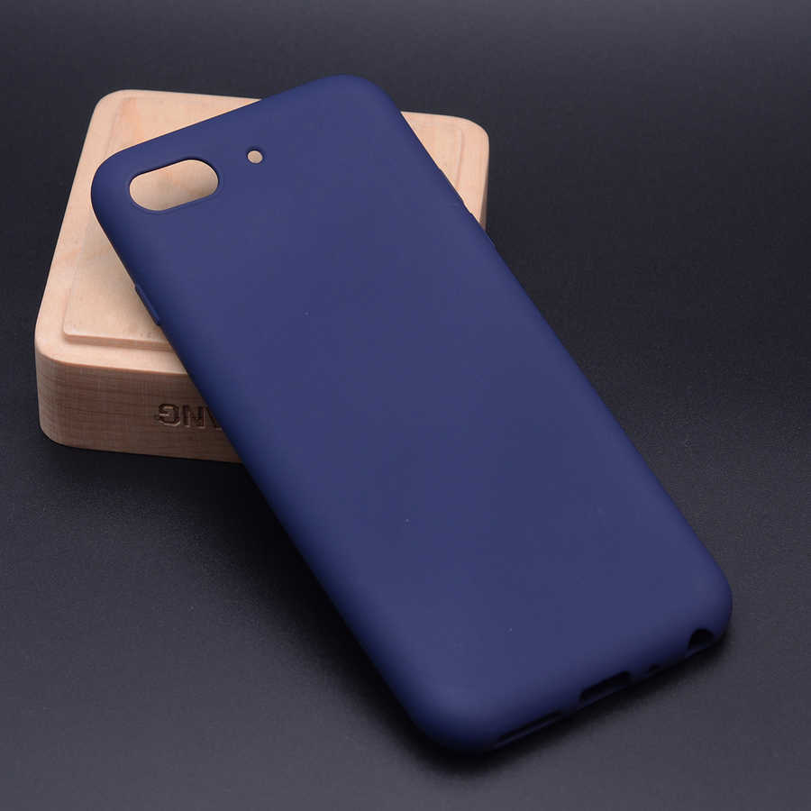 Asus Zenfone 4 Max ZC520KL Kılıf Zore Premier Silikon Kapak - Lacivert