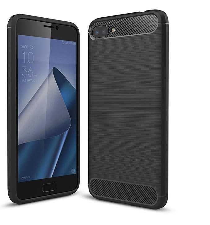 Asus Zenfone 4 Max ZC554KL Kılıf Zore Room Silikon Kapak - Siyah