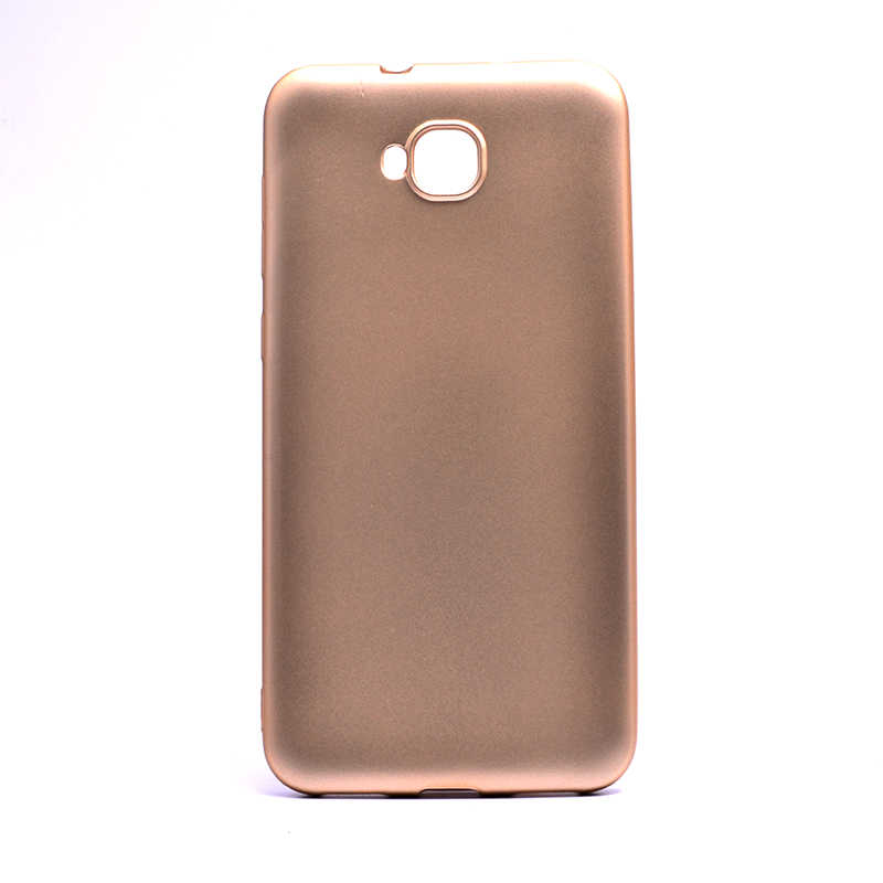 Asus Zenfone 4 Selfie ZD553KL Kılıf Zore Premier Silikon Kapak - Gold