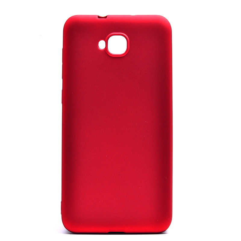 Asus Zenfone 4 Selfie ZD553KL Kılıf Zore Premier Silikon Kapak - Kırmızı