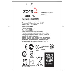 Asus Zenfone Go ZB551KL Zore A Kalite Uyumlu Batarya - Zore