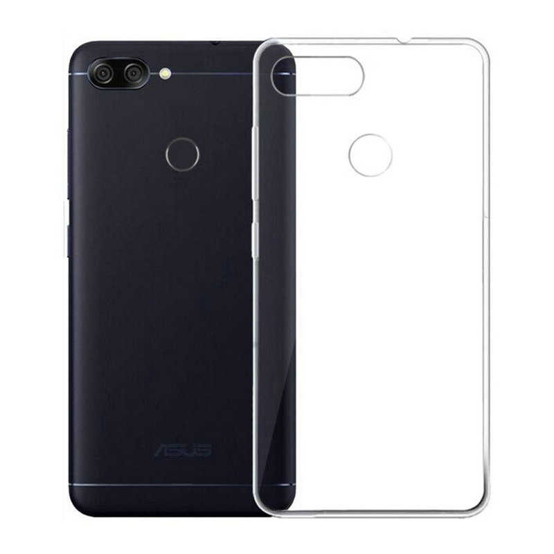 Asus Zenfone Max Plus (M1) ZB570TL Kılıf Zore Süper Silikon Kapak - Renksiz