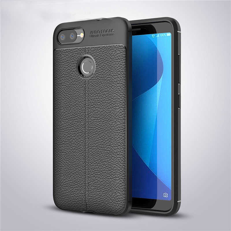 Asus Zenfone Max Plus (M1) ZB570TL Kılıf Zore Niss Silikon Kapak - Siyah