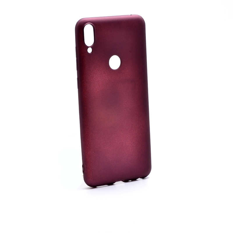 Asus Zenfone Max Pro ZB602KL Kılıf Zore Premier Silikon Kapak - Mürdüm