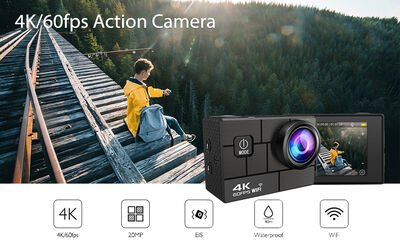 Ausek AT-Q44C Action Camera - 6