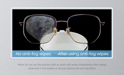​Benks Anti-Fog Buğu Önleyici Temizlik Bezi