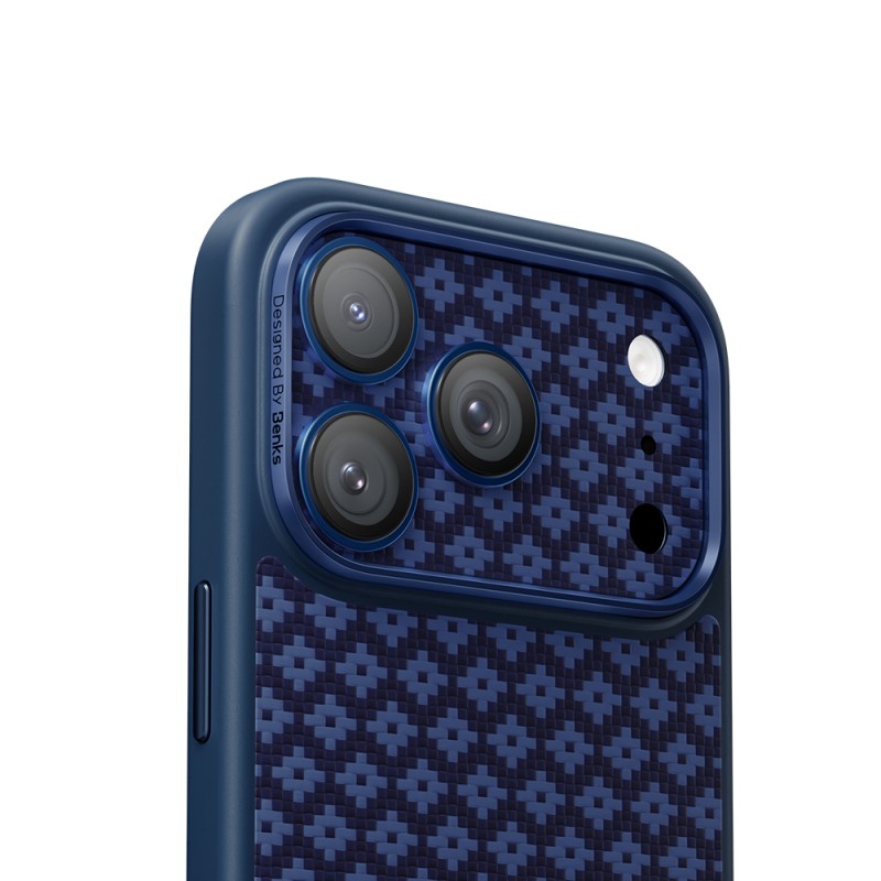 Benks ArmorWarrior ArmorGrid Series Kevlar Camera Lens Protector for Apple iPhone 17 Pro - 13