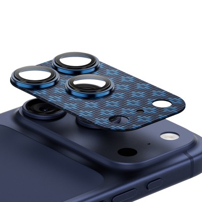 Benks ArmorWarrior ArmorGrid Series Kevlar Camera Lens Protector for Apple iPhone 17 Pro Max - 4
