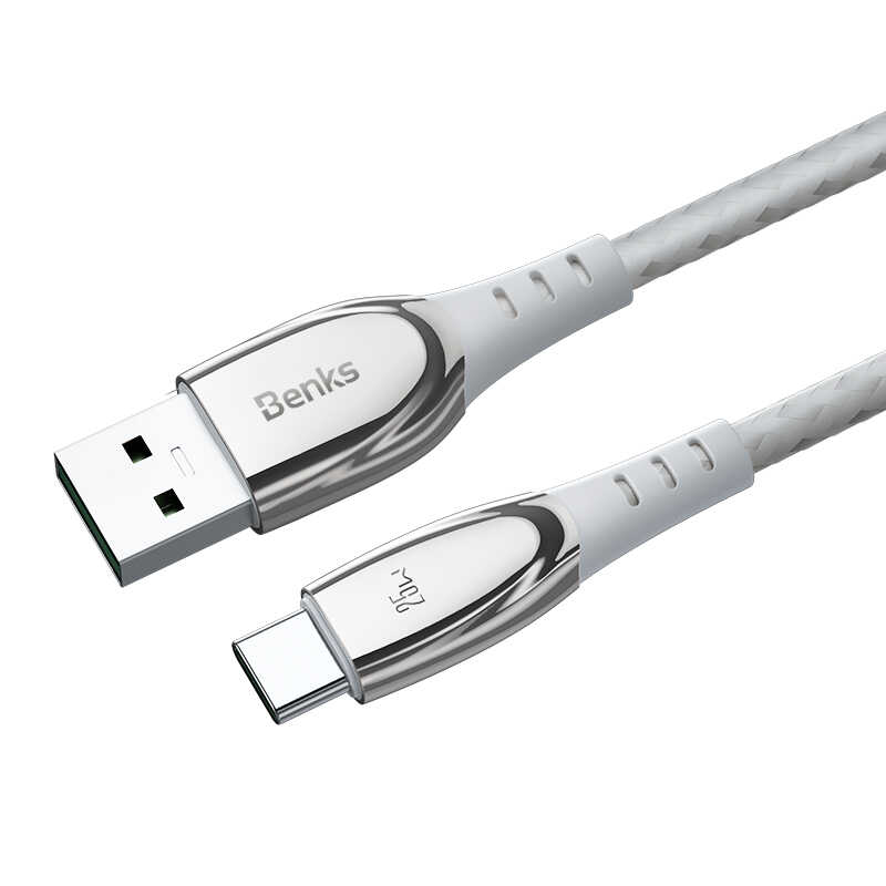 Benks D40 25W Type-C Usb Kablo 1.2M - Beyaz