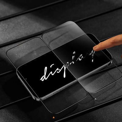 Benks Glass Warrior HD 0.3mm Ultra Thin 0.9mm Edge-Reinforced Tempered Glass Screen Protector for Apple iPhone 16 Pro + Easy Application Tool - 12