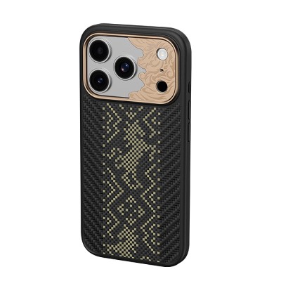 Benks Knight ArmorPro Kevlar Case for Apple iPhone 17 Pro Max with M-safe Charging Feature and Carbon Fiber Design. - 16