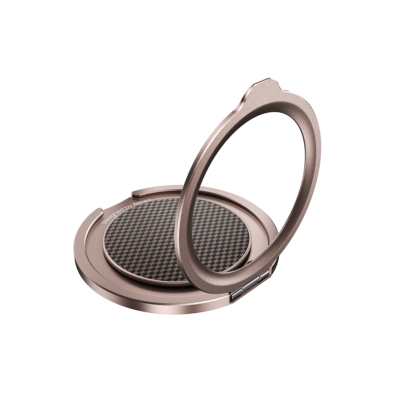 Benks L52 Magnetik 360 Derece Dönebilen ArmorTint Kevlar Tasarımlı Parmak Ring Stand - Gold