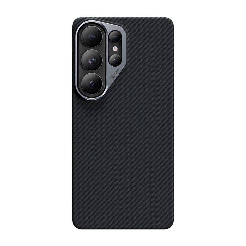 Benks M-safe Galaxy S26 Ultra Case with Charging Feature, Magnetic ArmorAir 600D Kevlar Fiber Cover - 1