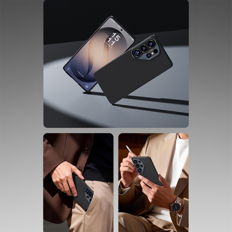 Benks M-safe Galaxy S26 Ultra Case with Charging Feature, Magnetic ArmorAir 600D Kevlar Fiber Cover - 5