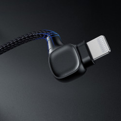 Benks M15 MFI Dual Right-Angle Fast Charging Kablo - Thumbnail