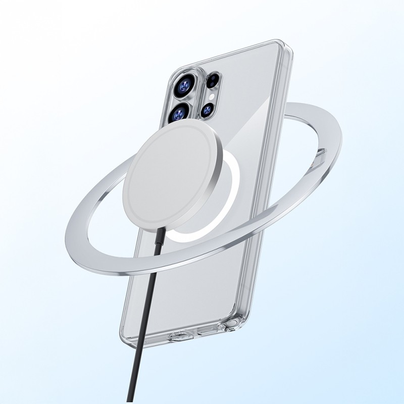 Benks Magnetic Crystal Series Transparent Case for Galaxy S26 Ultra with M-safe Charging Feature - 6