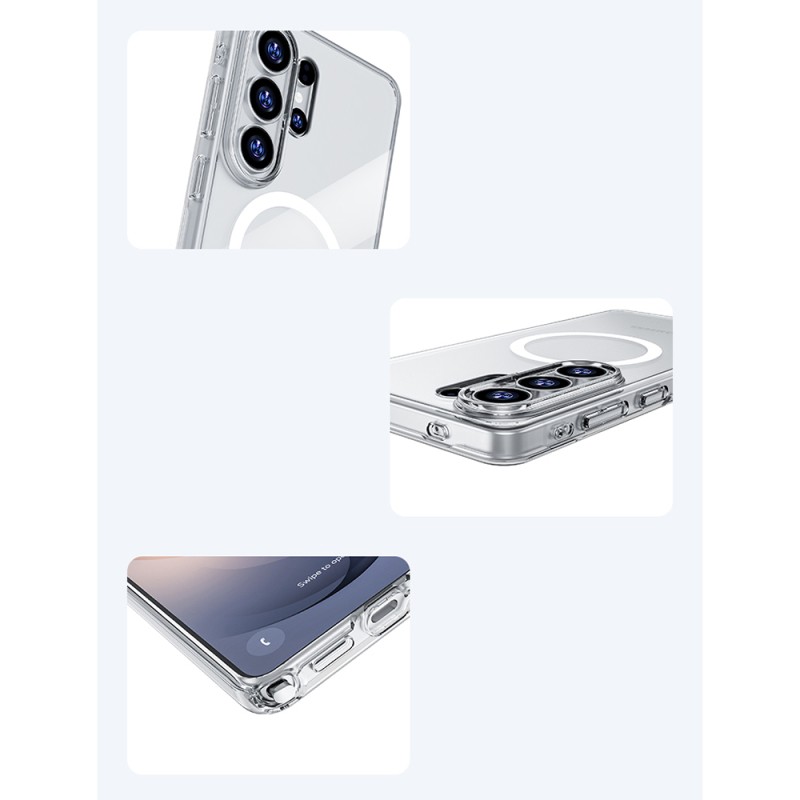 Benks Magnetic Crystal Series Transparent Case for Galaxy S26 Ultra with M-safe Charging Feature - 7
