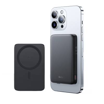 Benks MP07 M-safe Magnetik İnce Tasarımlı Powerbank 10000mAh iPhone 12-13-14 Serisi - Benks