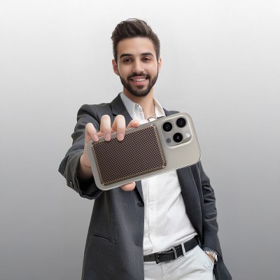 Benks MP15 ArmorGo M-safe Charging Featured Ultra Thin ArmorTint Series Aramid Fiber Powerbank 15W 5000mAh - 5