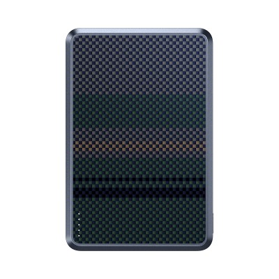 Benks MP15 ArmorGo M-safe Şarj Özellikli Ultra İnce Aurora Serisi Aramid Fiber Powerbank 15W 5000mAh - Benks