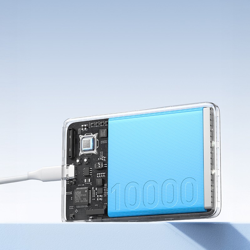Benks MP16 ArmorGo M-safe Charging Ultra Thin ArmorTint Series Aramid Fiber Powerbank 15W 10000mAh - 5