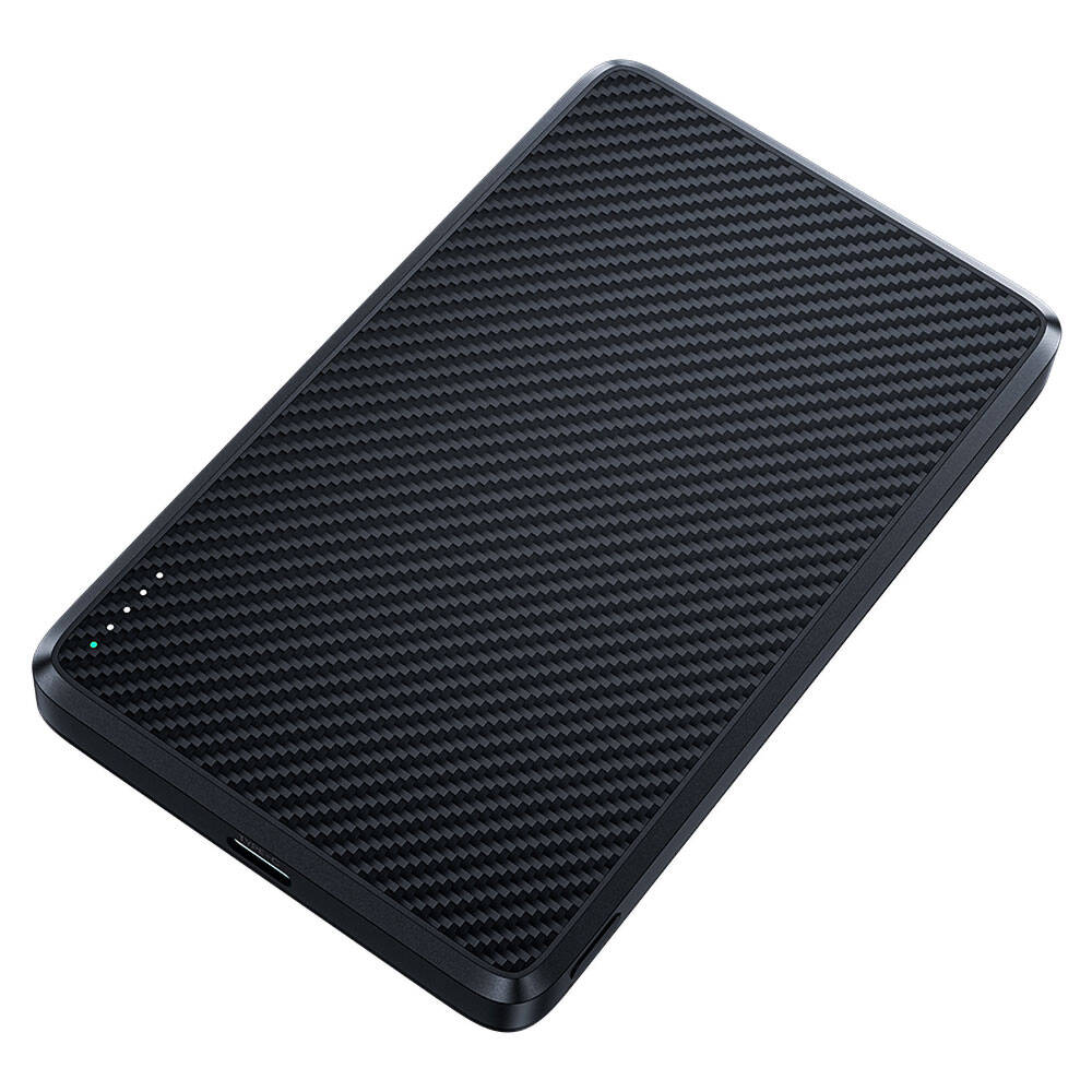 Benks MP16 ArmorGo M-safe Şarj Özellikli 600D Aramid Fiber Powerbank 15W 10000mAh - Siyah