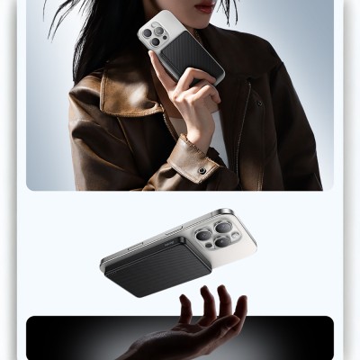 Benks MP17 ArmorGo M-safe Charging Feature 600D Aramid Fiber Qi2 Technology Powerbank 15W 10000mAh - 6