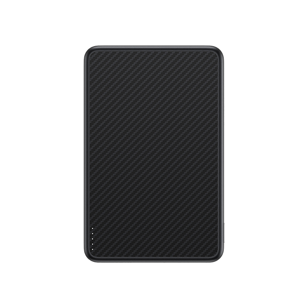 Benks MP17 ArmorGo M-safe Şarj Özellikli 600D Aramid Fiber Qi2 Teknolojili Powerbank 15W 10000mAh - Siyah