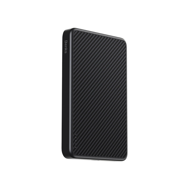 Benks MP17 ArmorGo M-safe Şarj Özellikli 600D Aramid Fiber Qi2 Teknolojili Powerbank 15W 10000mAh - 3