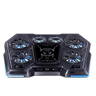 Benks SR09 LCD Display Screen Adjustable Fan and Height Laptop and Notebook Stand - Benks