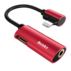 Benks U40 2 in 1 Lightning Audio Adapter - Benks
