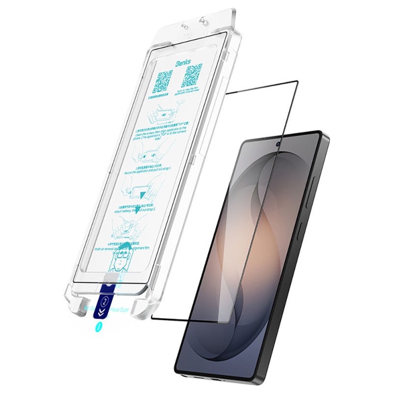 Benks Ultra Shield HD Screen Protector for Galaxy S26 + Easy Application Tool - 11