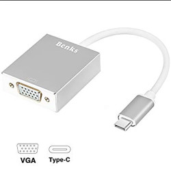 Benks Usb 3.1 Type-C to VGA Adaptör - Thumbnail
