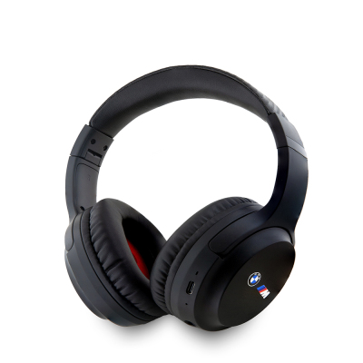 BMW Original Licensed ENC Feature Over-Ear Bluetooth Headset M Edition v5.3 with Printing Logo - BMW